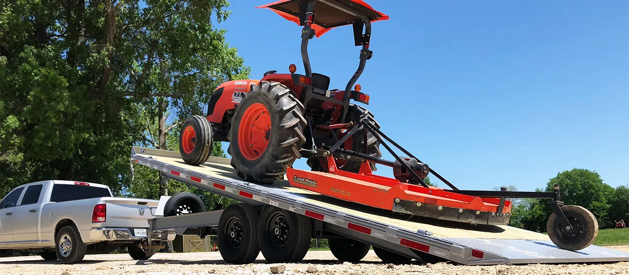 Heavy Duty Deck Over Tilt Trailer