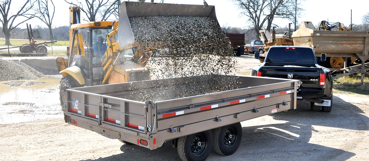 Deck Over Dump Trailer