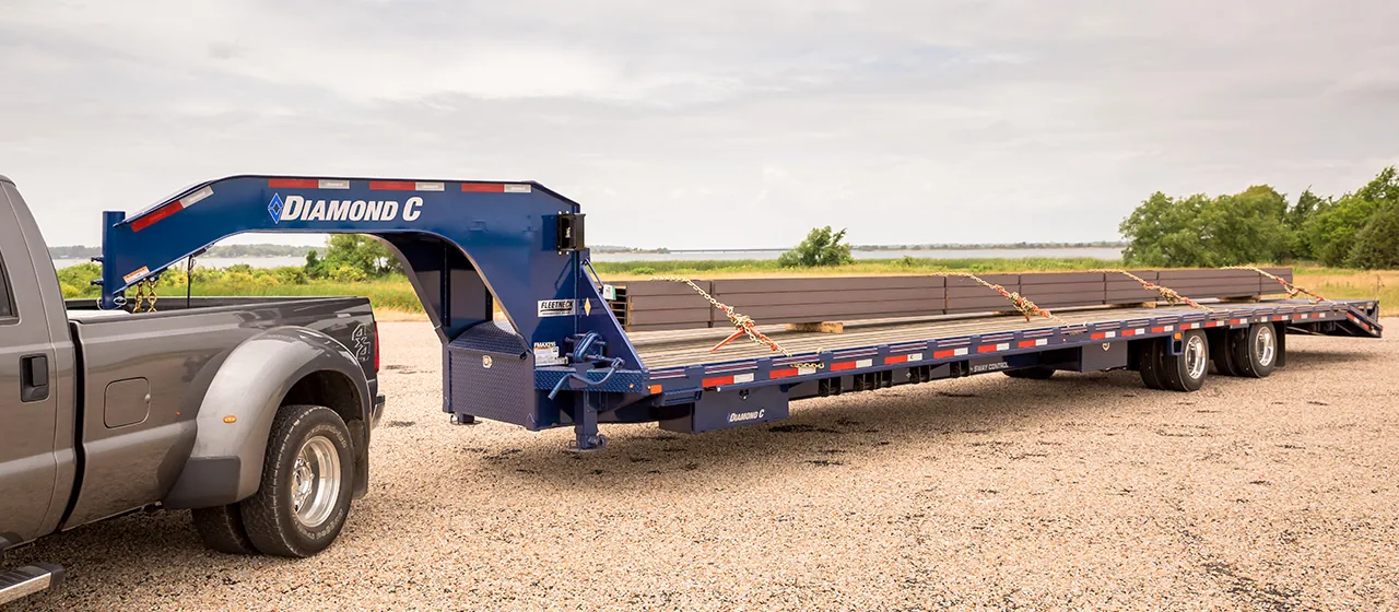Tandem - Dual Wheel Gooseneck Trailer