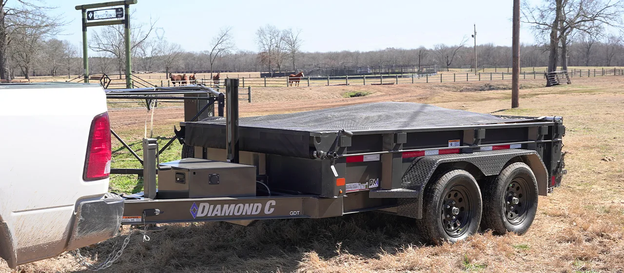 General Duty Telescopic Dump Trailer