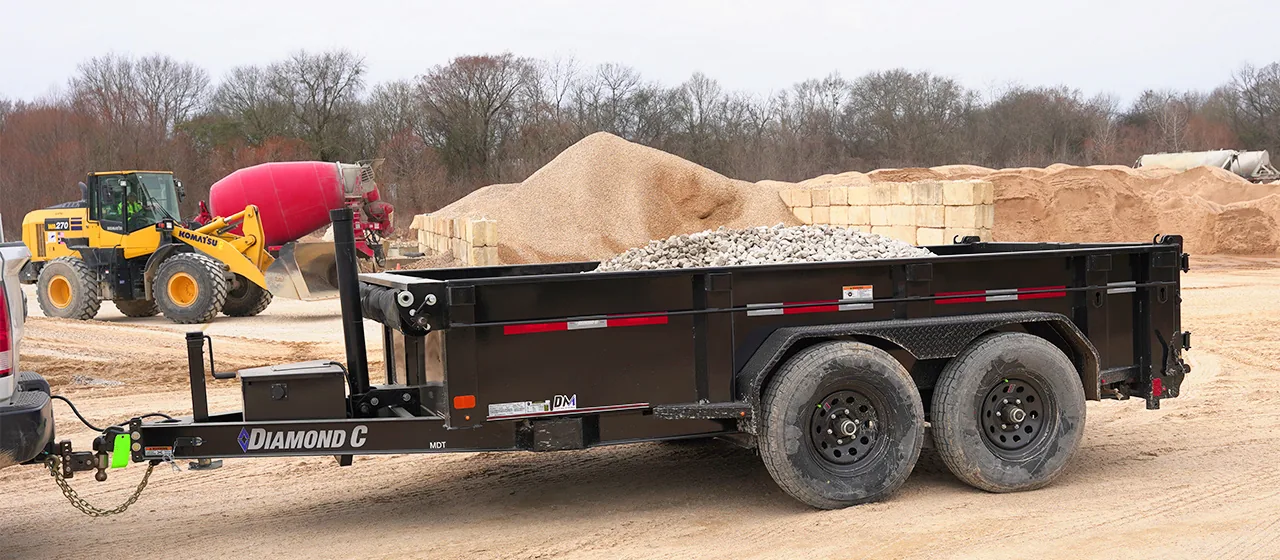 Medium Duty Telescopic Dump Trailer