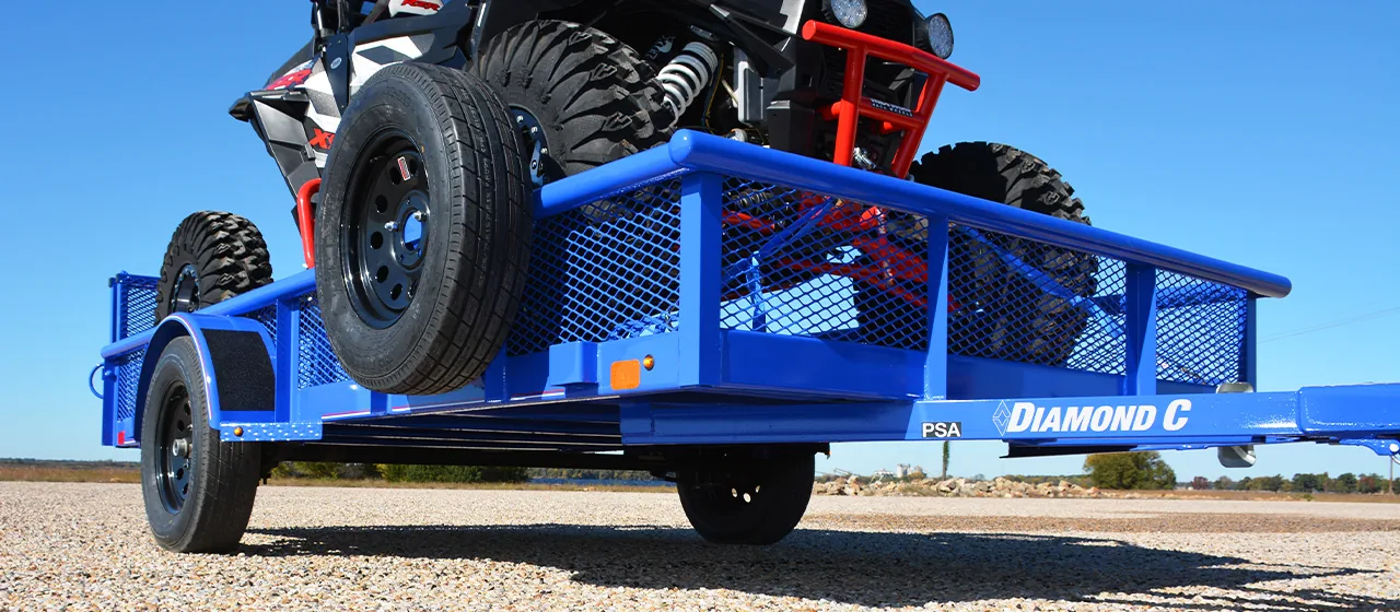 Premium Single Axle Utility Trailer