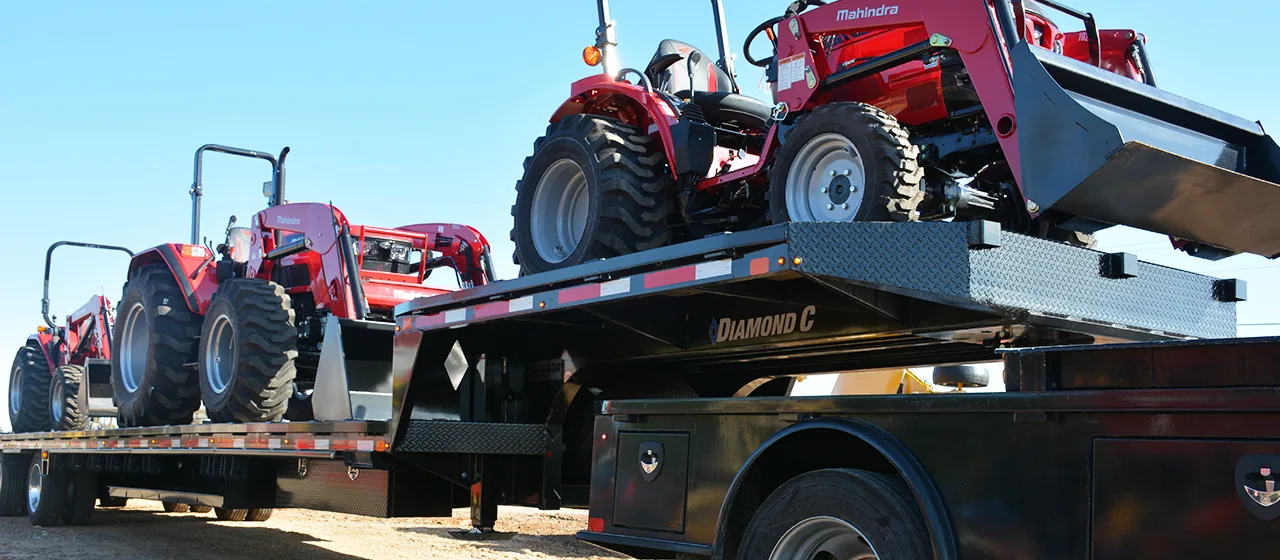 Tandem - Dual Wheel Step Deck Trailer
