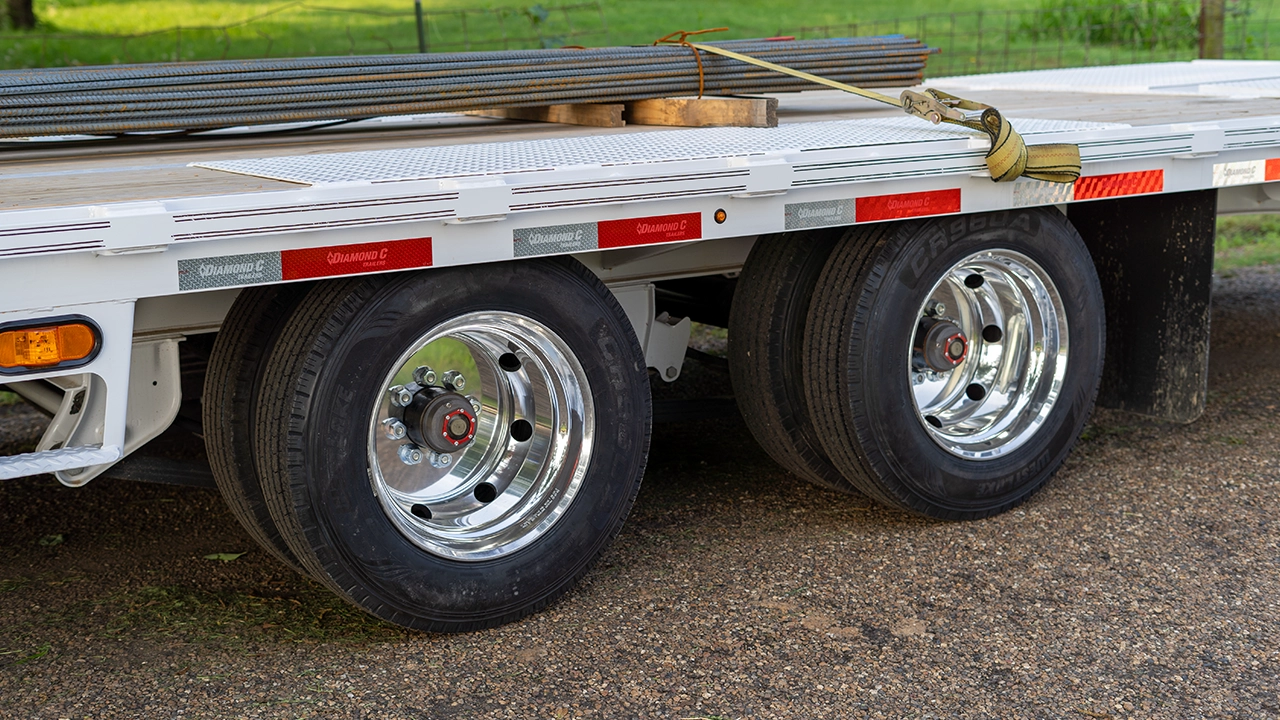 Triple - Dual Wheel Step Deck Trailer