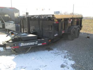 2022 Diamond C  LPT 14×81 18k Dump Trailer 56107