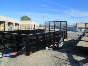 2022 Liberty LU 83″x14′  3k Single Axle Utility Trailer With Solid Sides Stock #34249