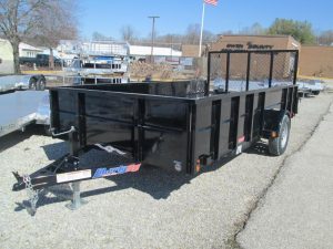 2022 Liberty LU 83″x14′  3k Single Axle Utility Trailer With Solid Sides Stock #34250