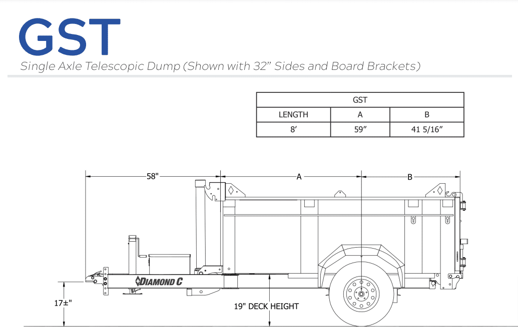 Diamond-C-single-axle-dump-GST-dump-trailer-dimensions-image