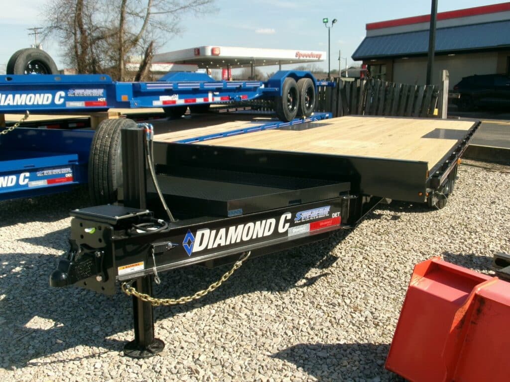2024 Diamond C DET208L 102″x 22′ 18k Deck-Over Tilt Equipment Trailer Stock #285533