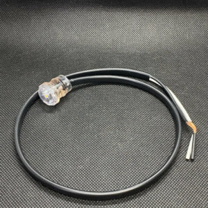 Clear LED License plate light 3/4"-SPENCER TRAILER PARTS