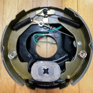 3500 lbs LH Brake Assembly/Backing Plate