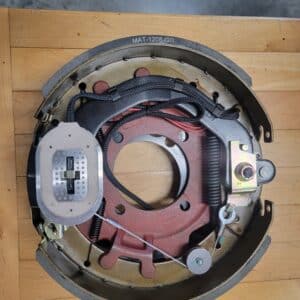 8000 lbs LH Brake Assembly/Backing Plate