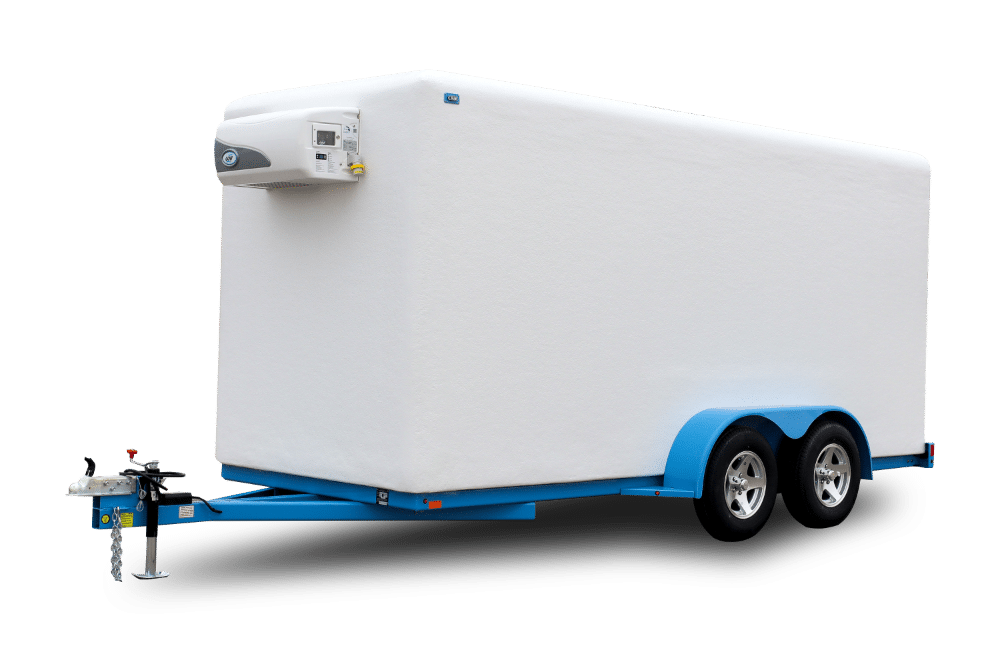 Polar King Mobile refrigerated storage trailer