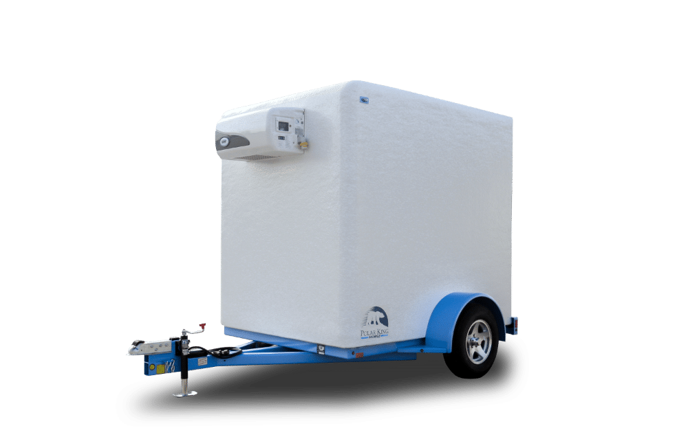 6x8 portable cold storage trailer