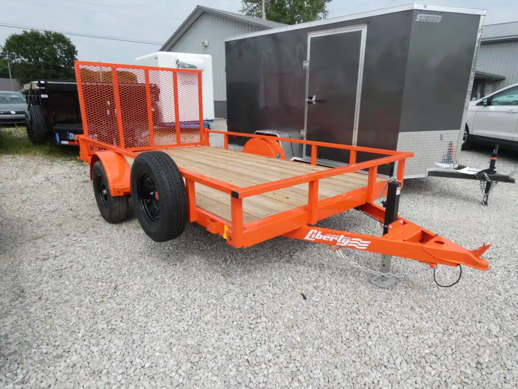 2026 Liberty LU 78″x 12′ 2.9k Single Axle Utility Trailer Stock #054054
