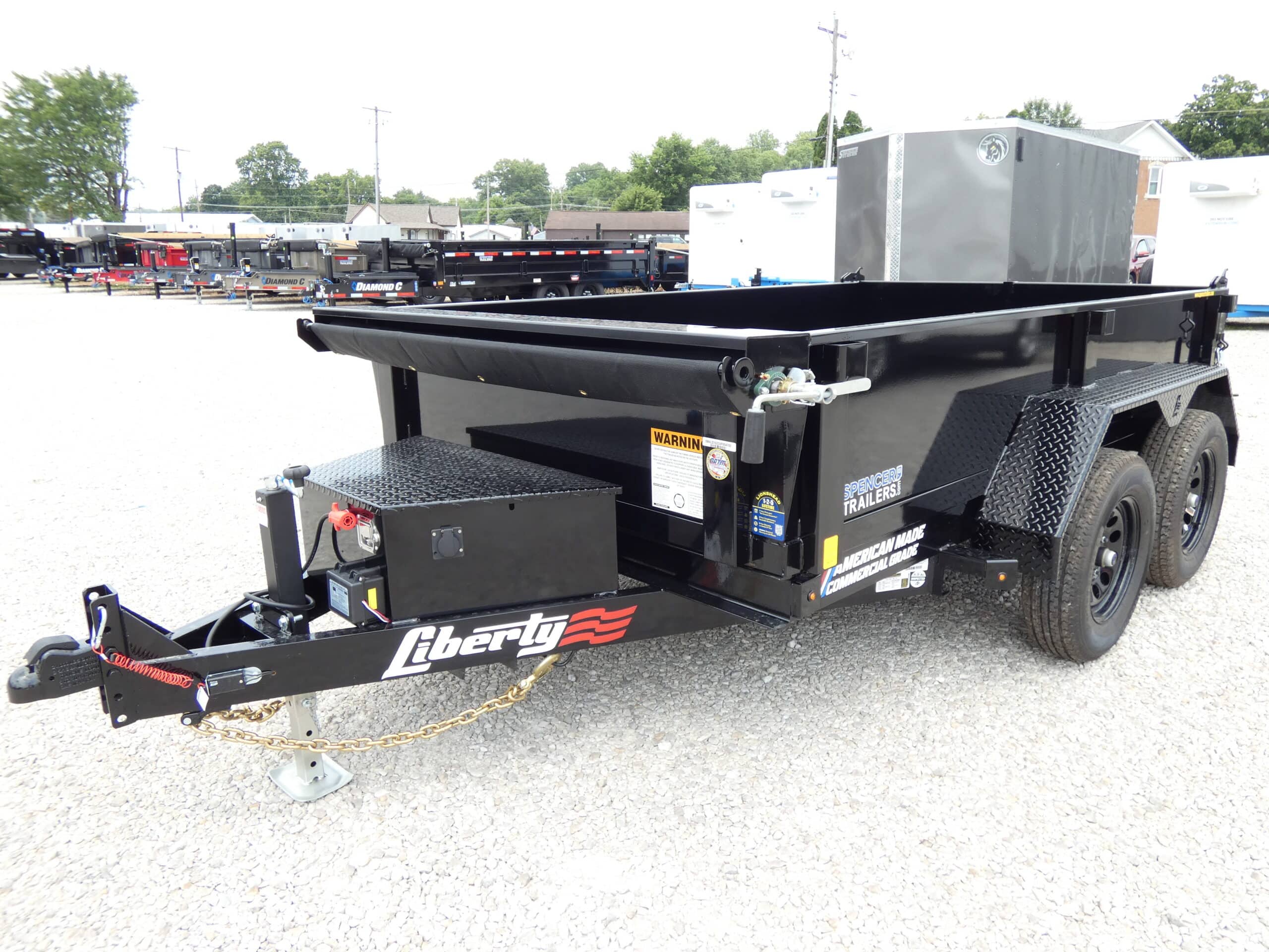 2027 Liberty LD 72″ × 10′ 7K Dump Trailer